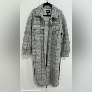 Wool trench coat